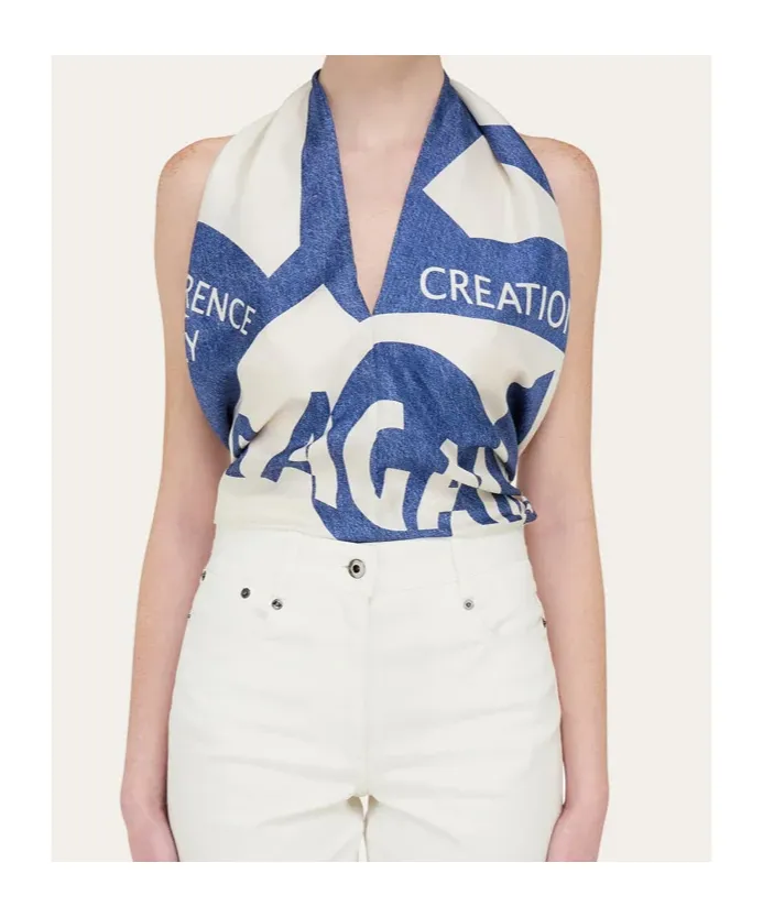 Venna Logo Handkerchief Top