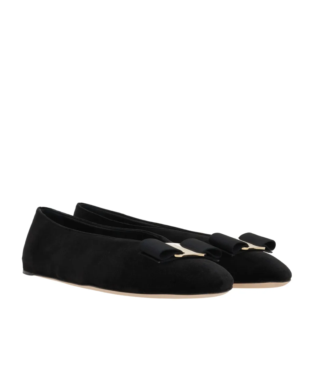 Vanna V Ballerinas In Velvet