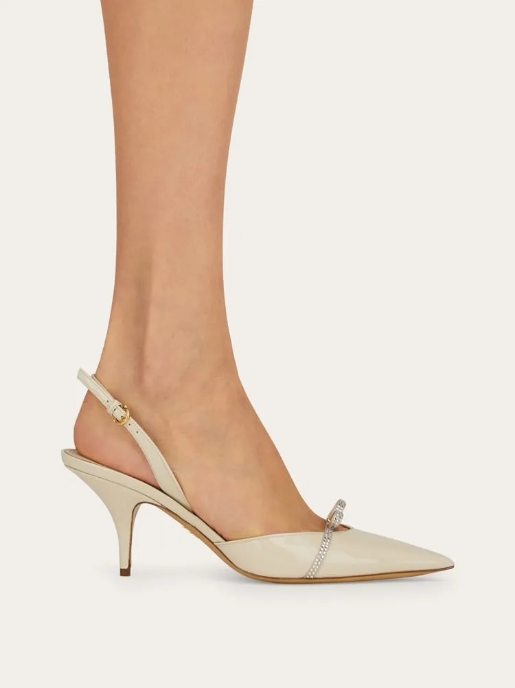 Slingback With Mini Bow