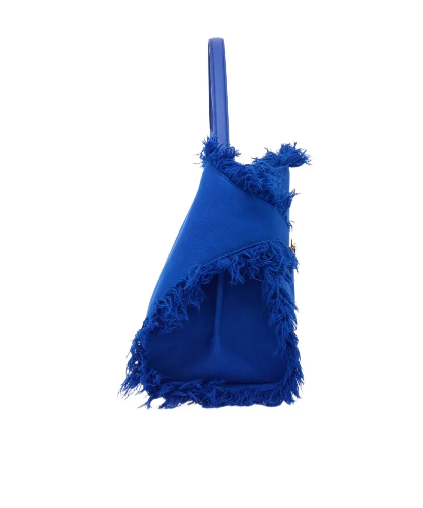 Fringed Hug Soft Shoulder Bag