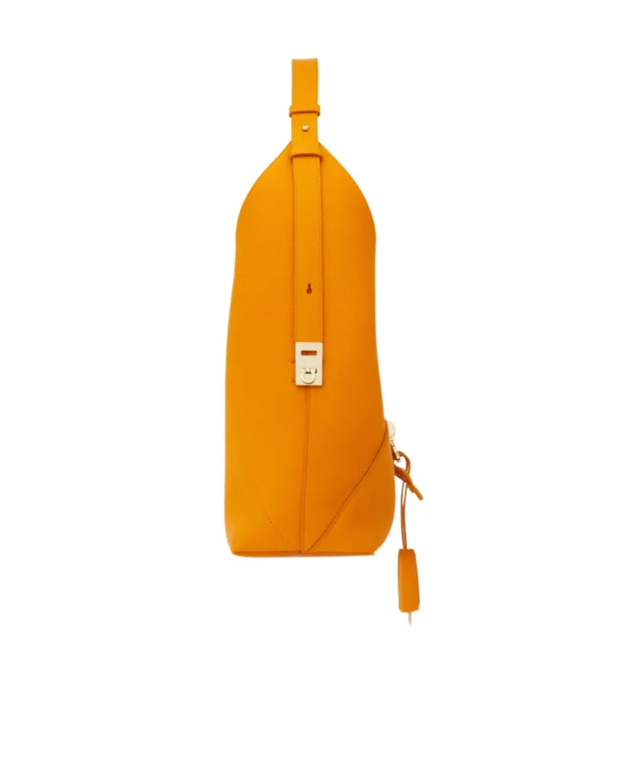 V-Shaped Hobo Bag