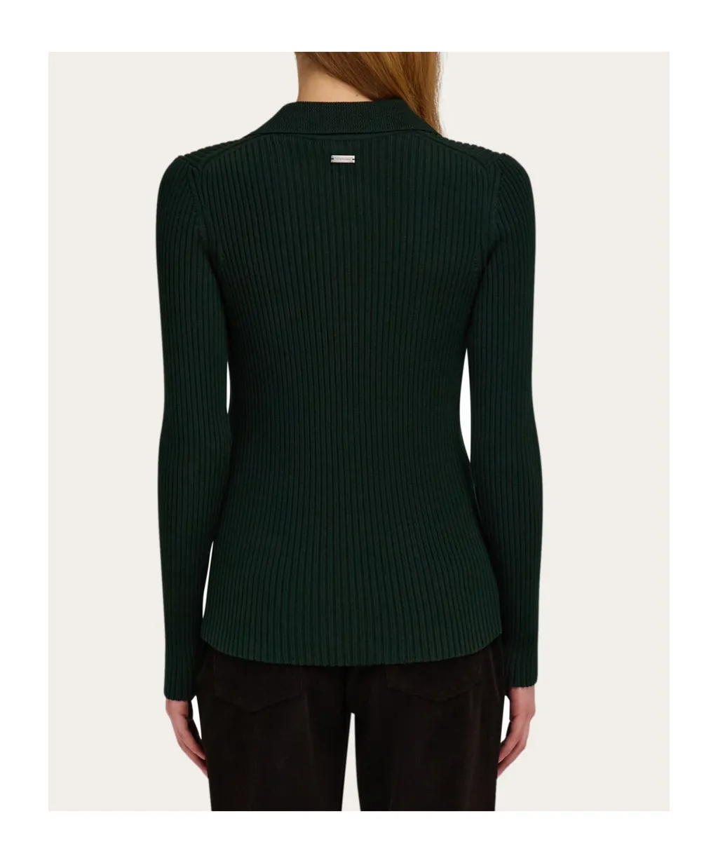 Lace Detail Knit Top