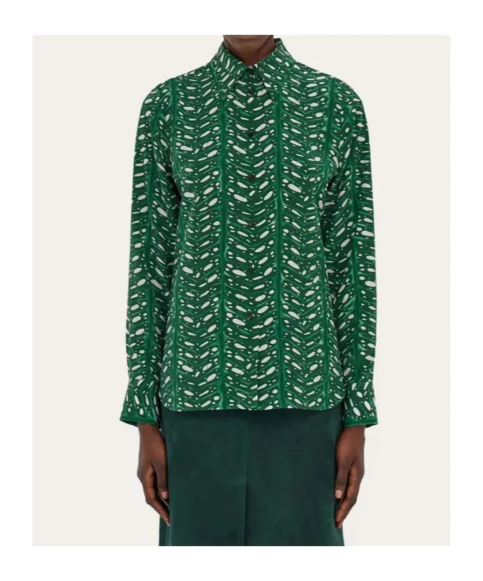 Palm Print Shirt