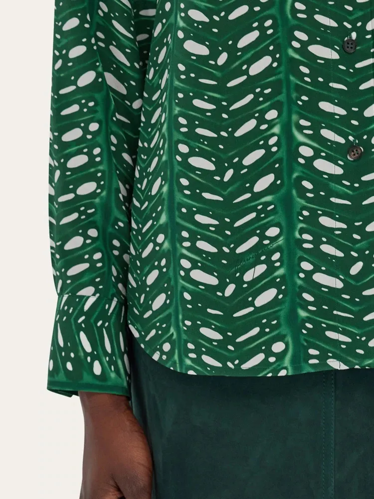 Palm Print Shirt