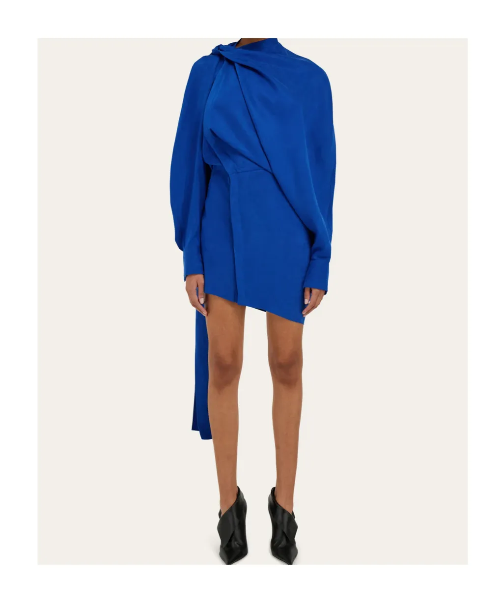 Asymmetric Mini Dress