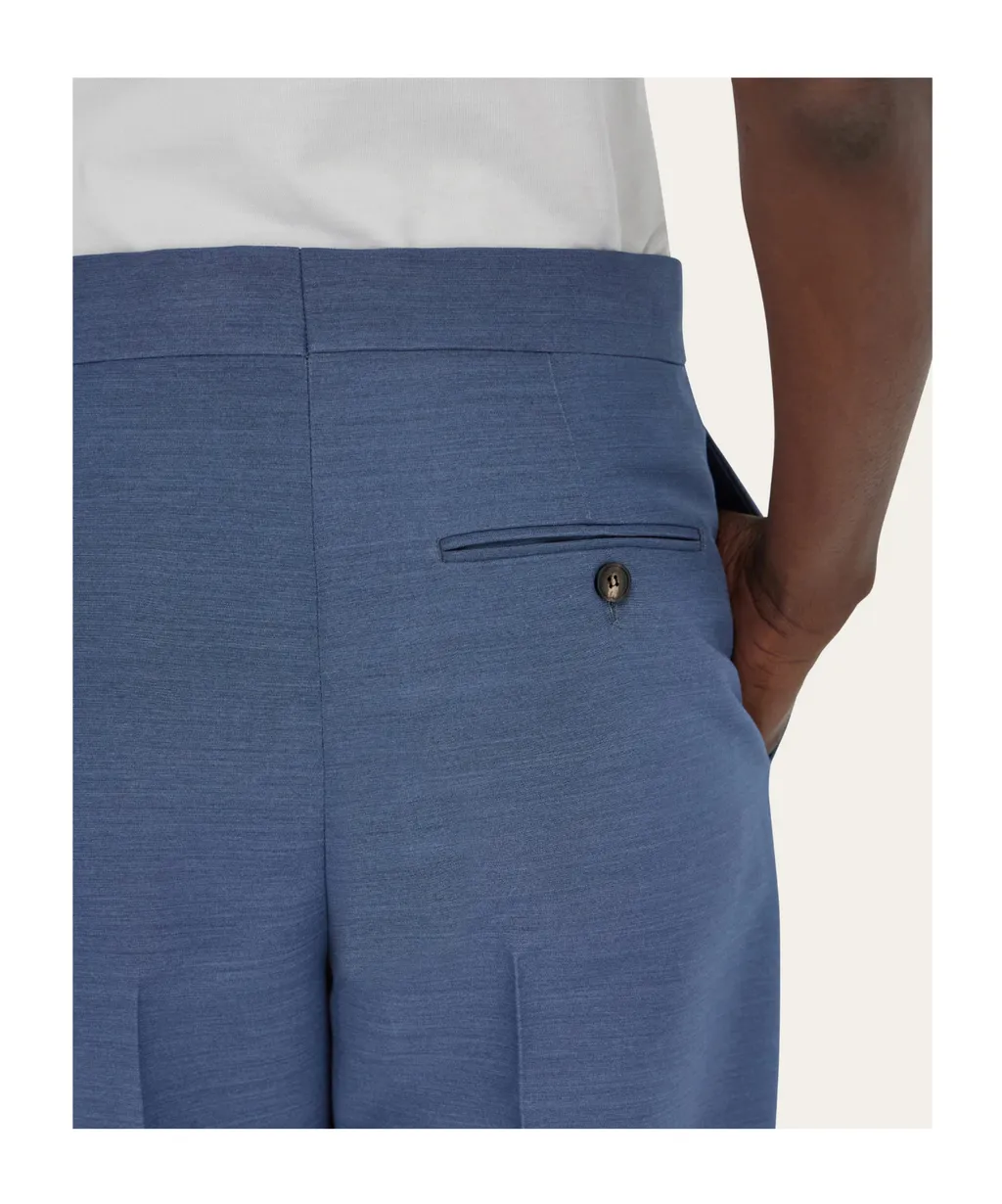 Wool Faille Trouser