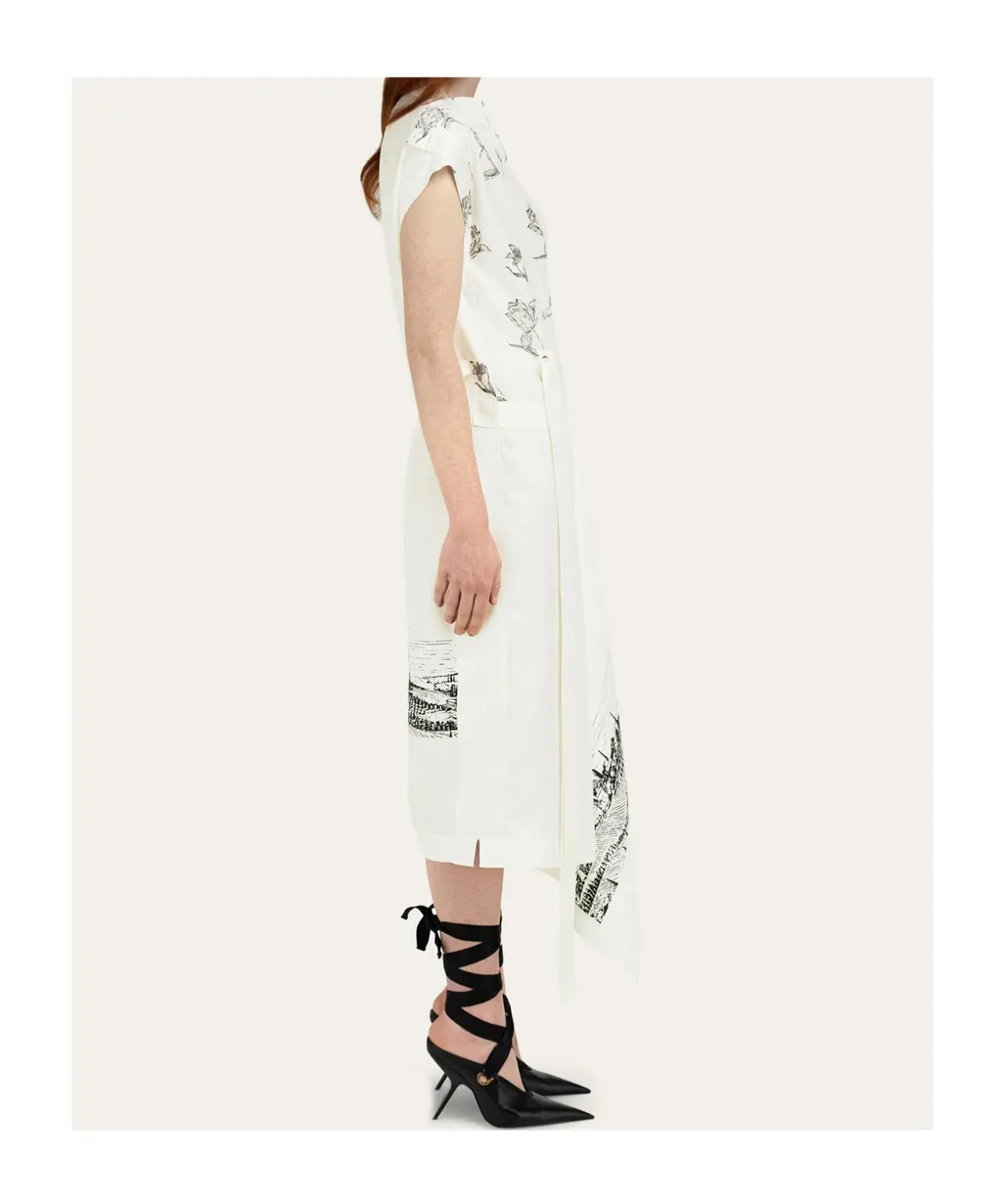 Back To Earth Printed Dress