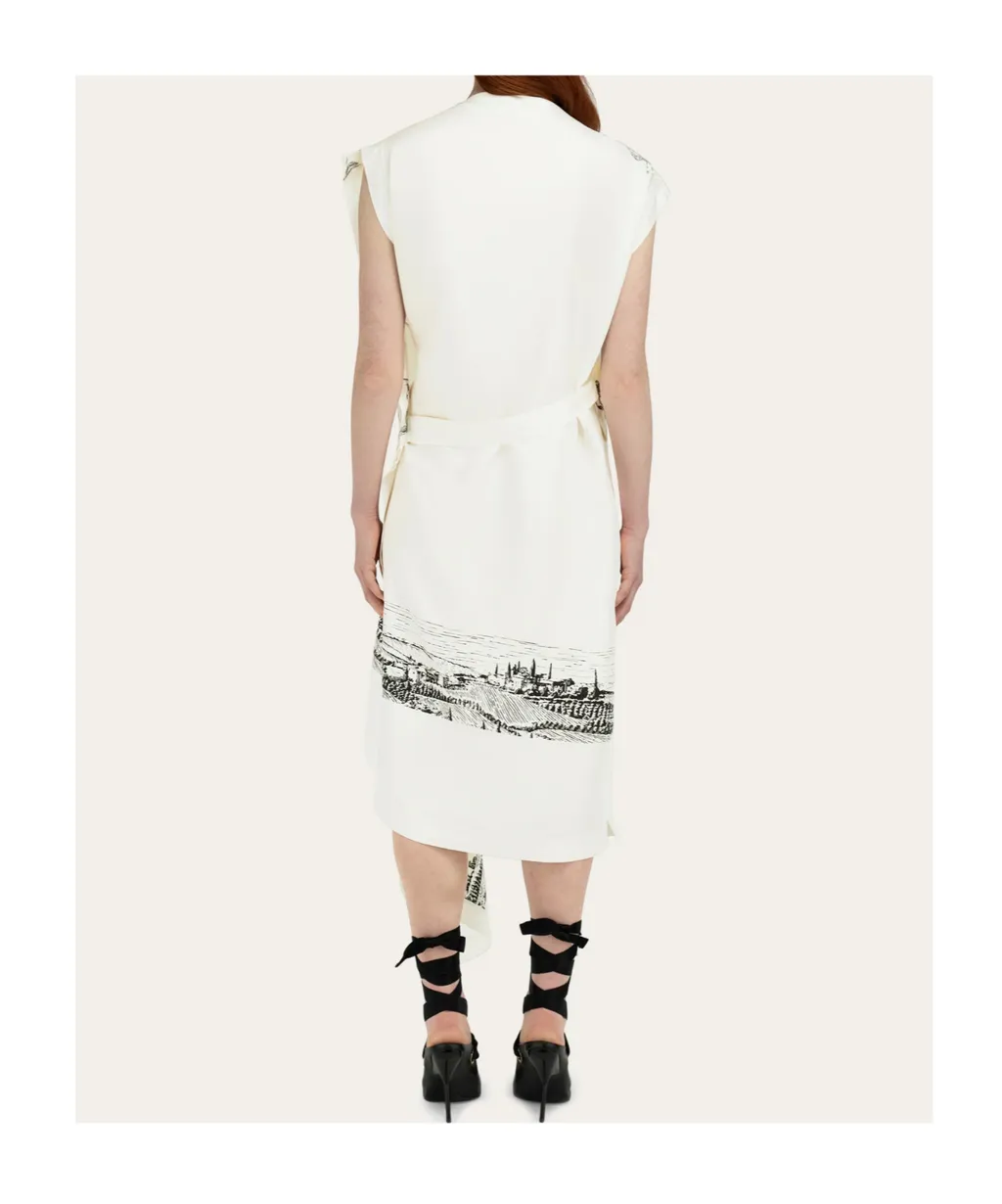 Back To Earth Printed Dress