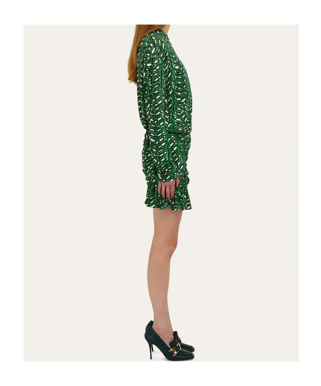 Mini Dress With Drape Detail