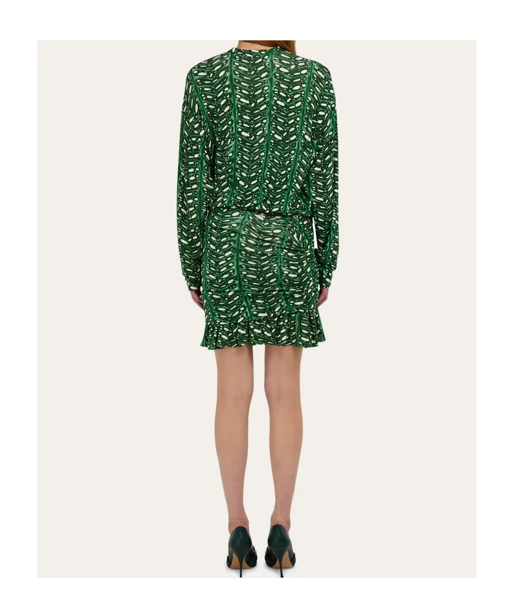 Mini Dress With Drape Detail