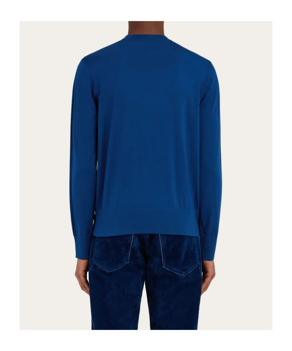 Logo Embroidered Crewneck Jumper