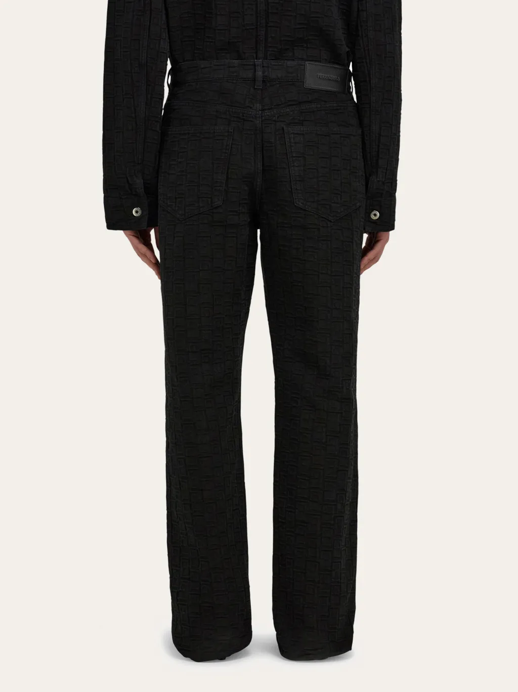 Monogram Five Pocket Trousers