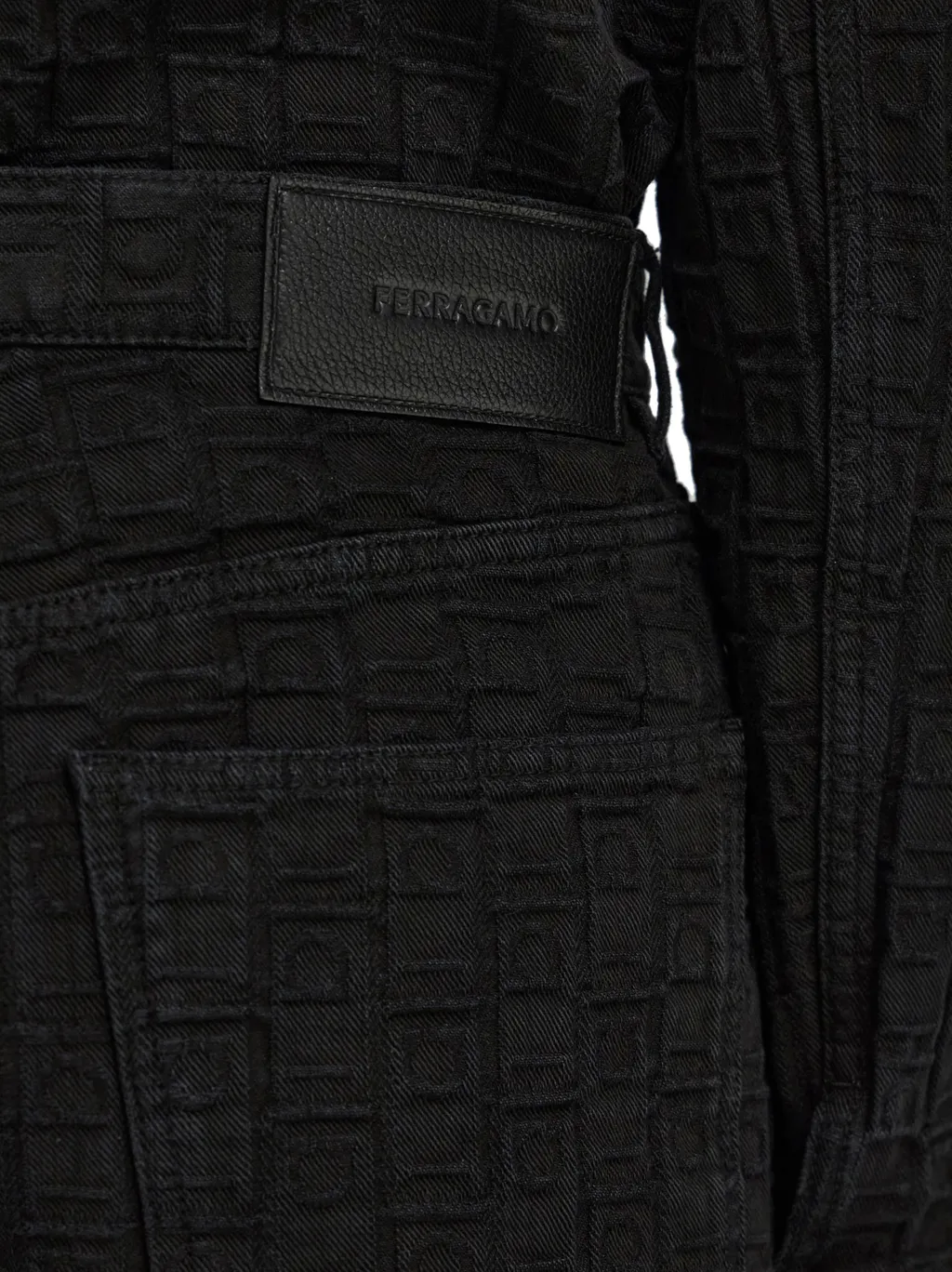 Monogram Five Pocket Trousers