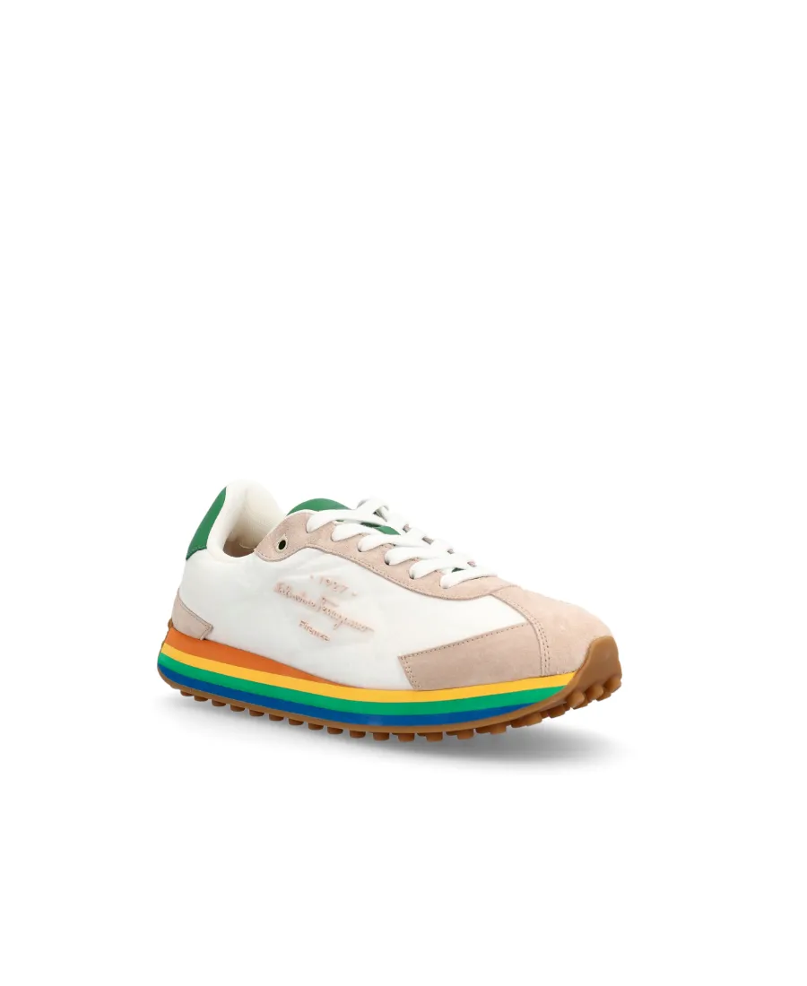 Logo Lace-Up Sneakers