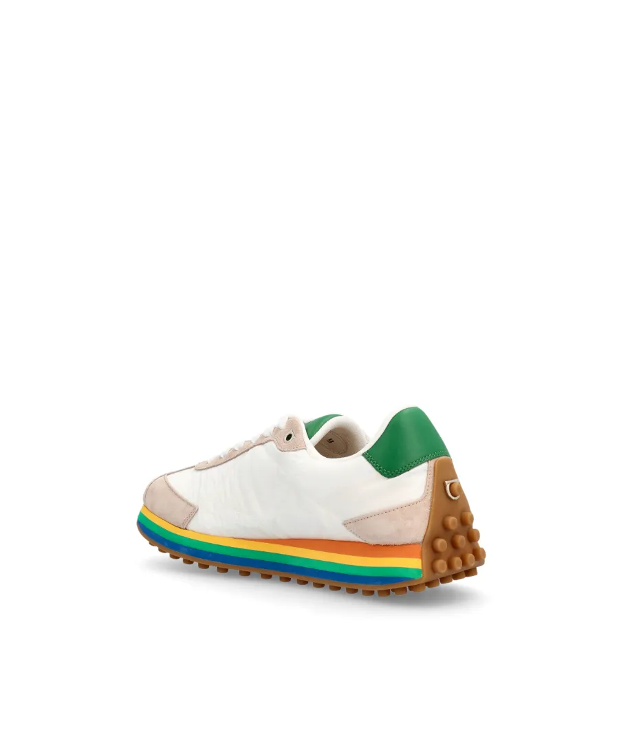 Logo Lace-Up Sneakers