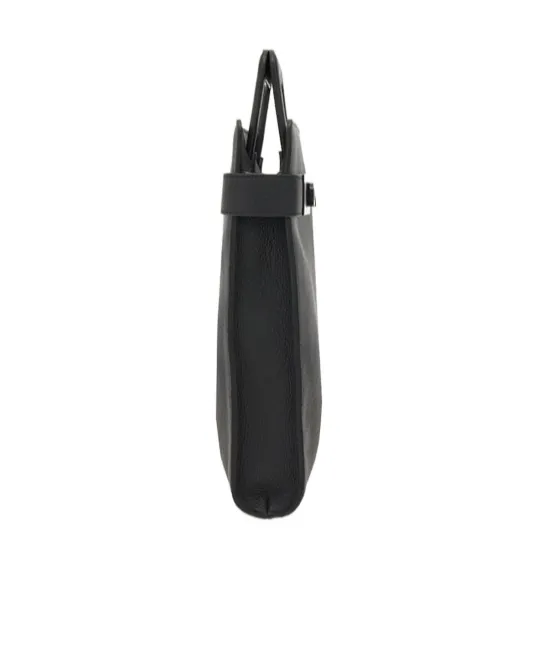 Business Bag With Gancini Buckles