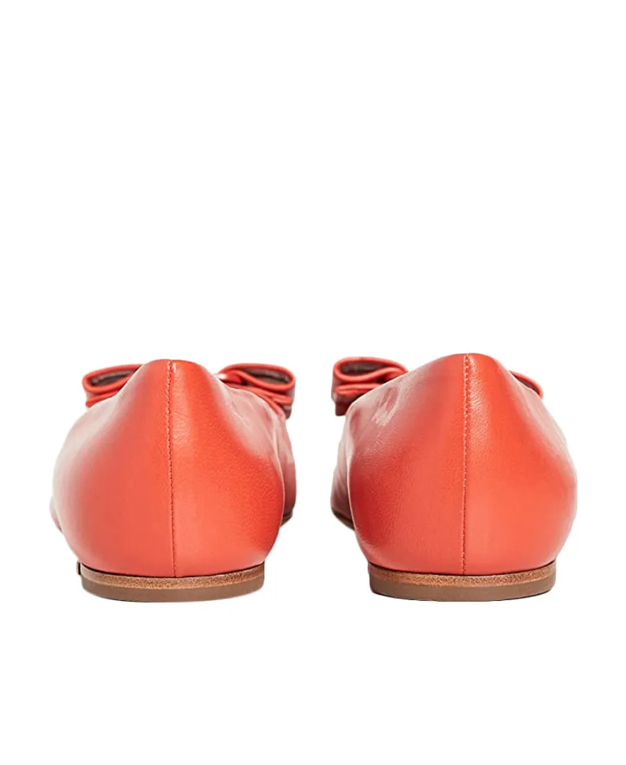 Bow Round Head Ballet Flats