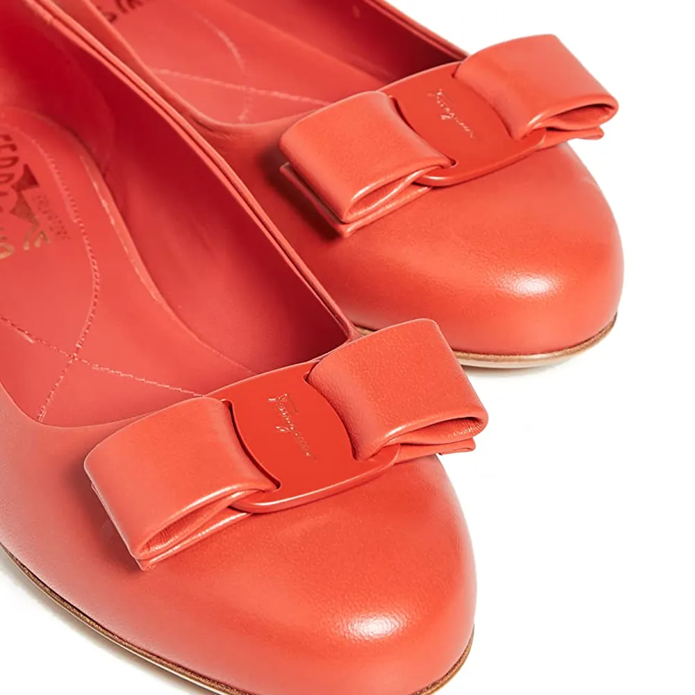 Bow Round Head Ballet Flats