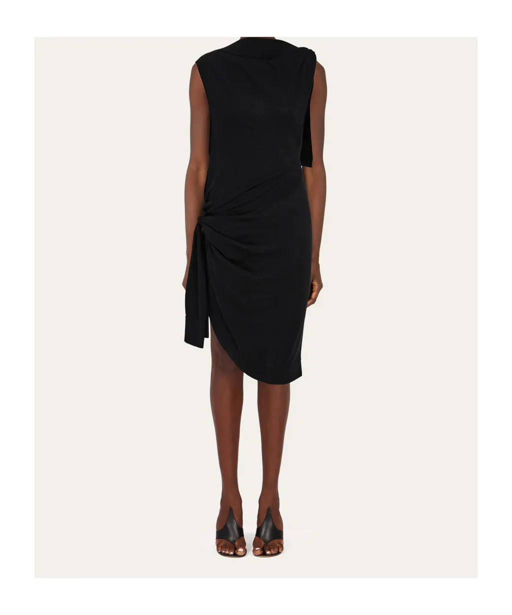Sleeveless Knitted Dress