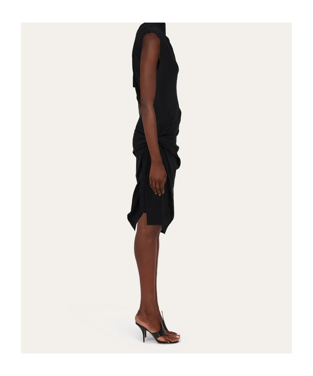 Sleeveless Knitted Dress