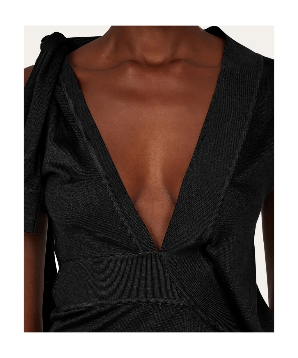 Sleeveless Knitted Dress