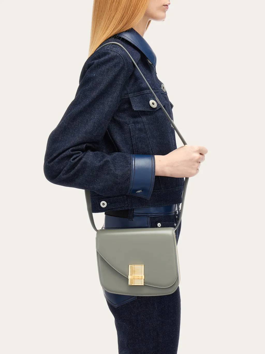 Fiamma Small Logo Shoulder Bag