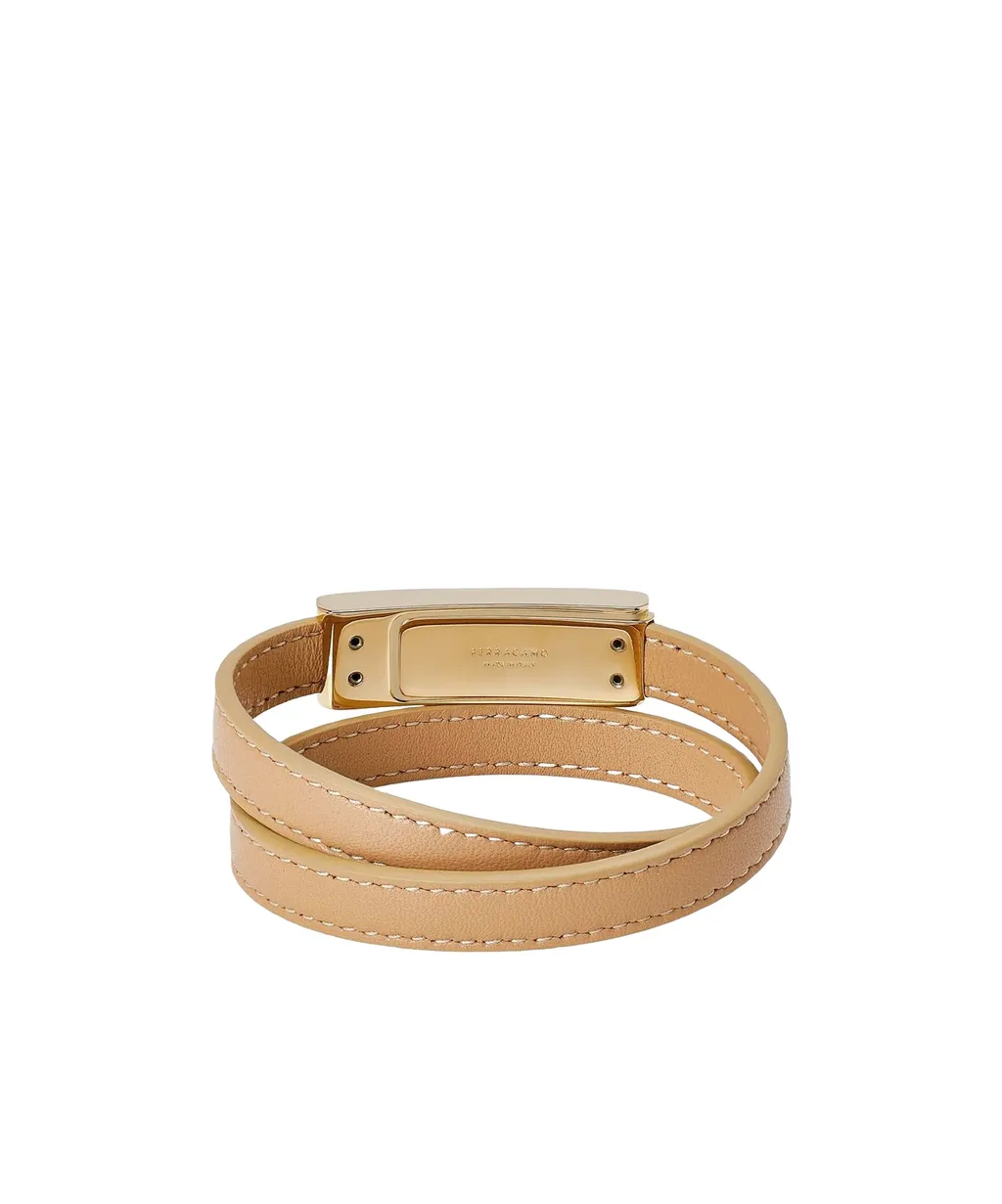 Gancini Double Twist Bracelet