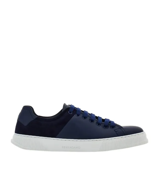 Lace-Up Low-Cut Sneakers