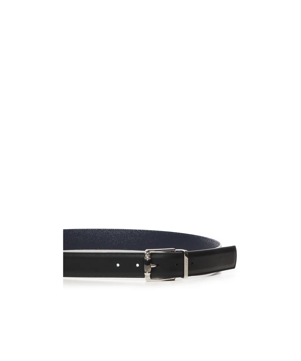 Classic Logo Detailed Buckle Belt, 2