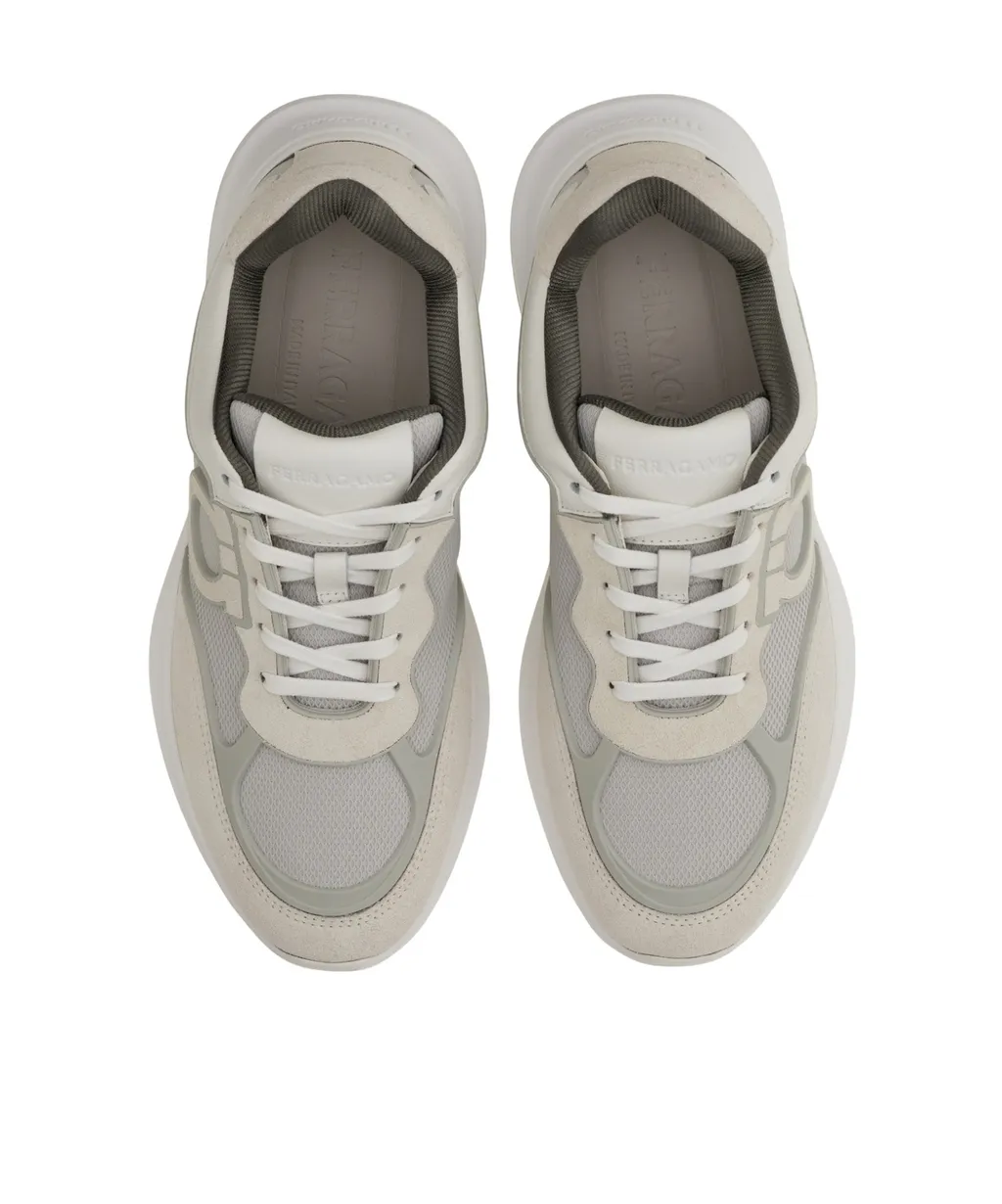 Lace-Up Low-Cut Sneakers