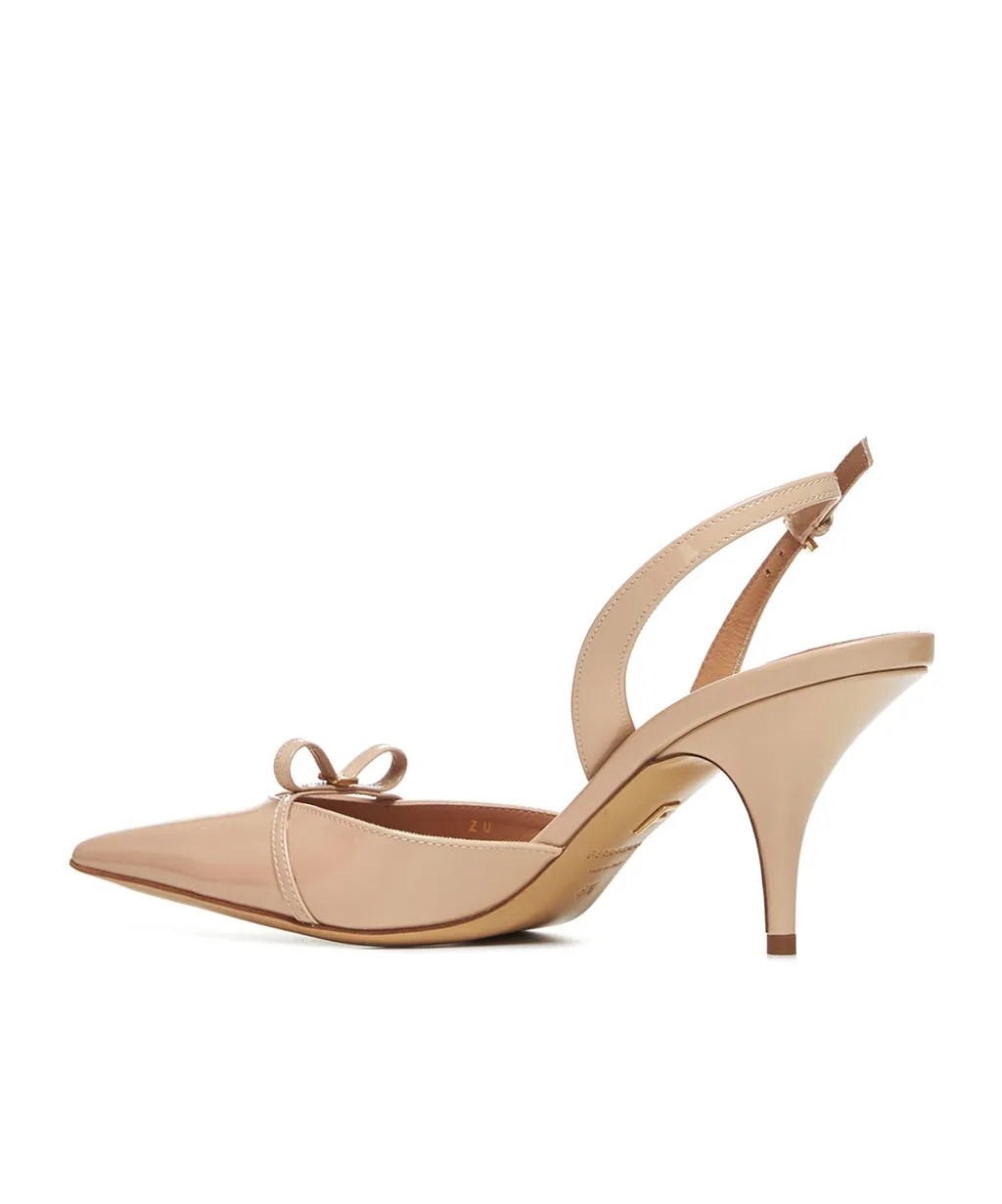 Pointed High-Heeled Sandals