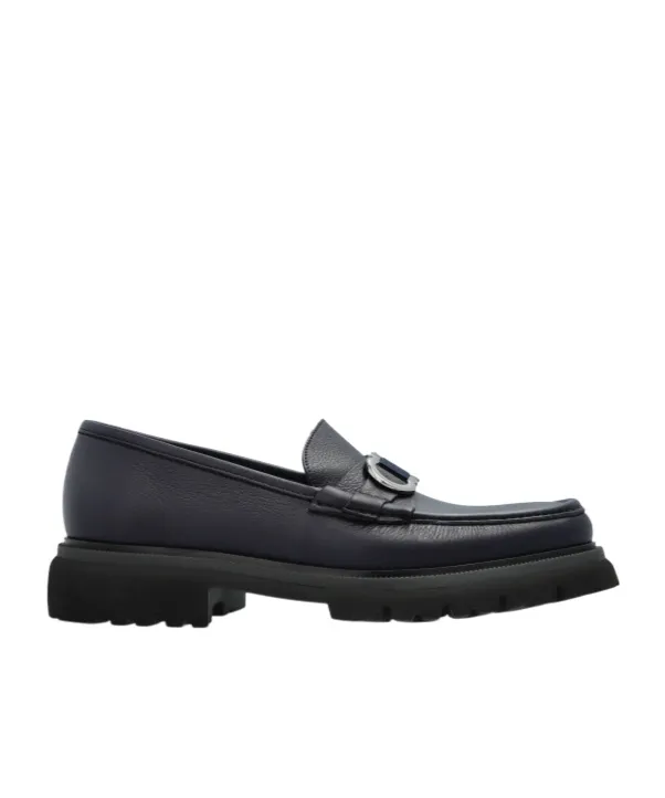 Gancini Decorated Moccasin Shoes