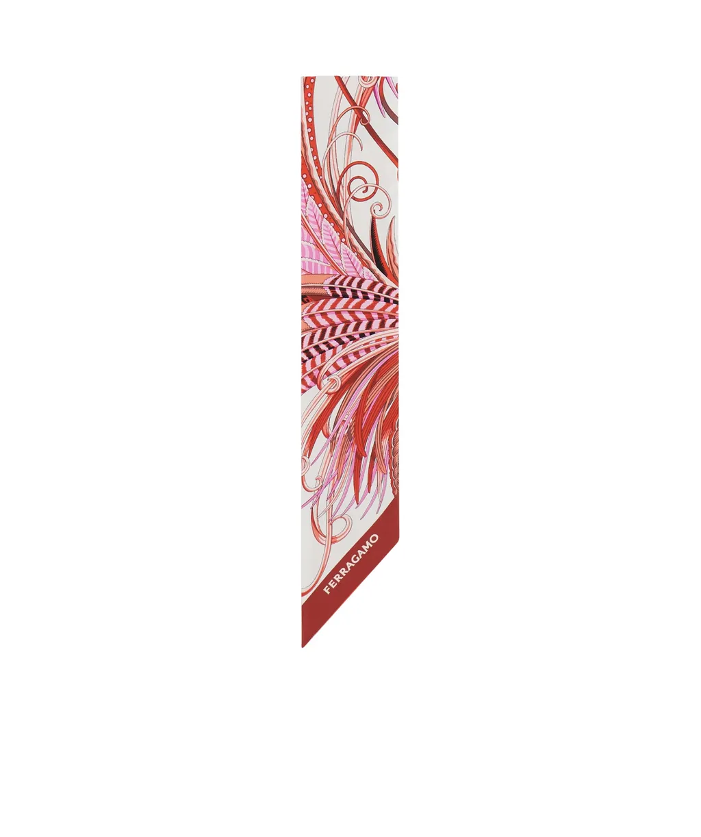 Printed Mini Silk Scarf