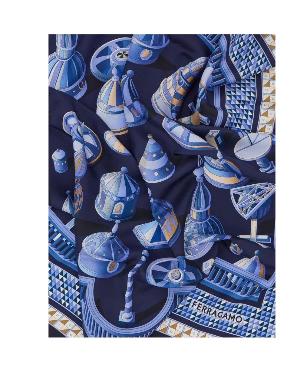 Printed Silk Scarf