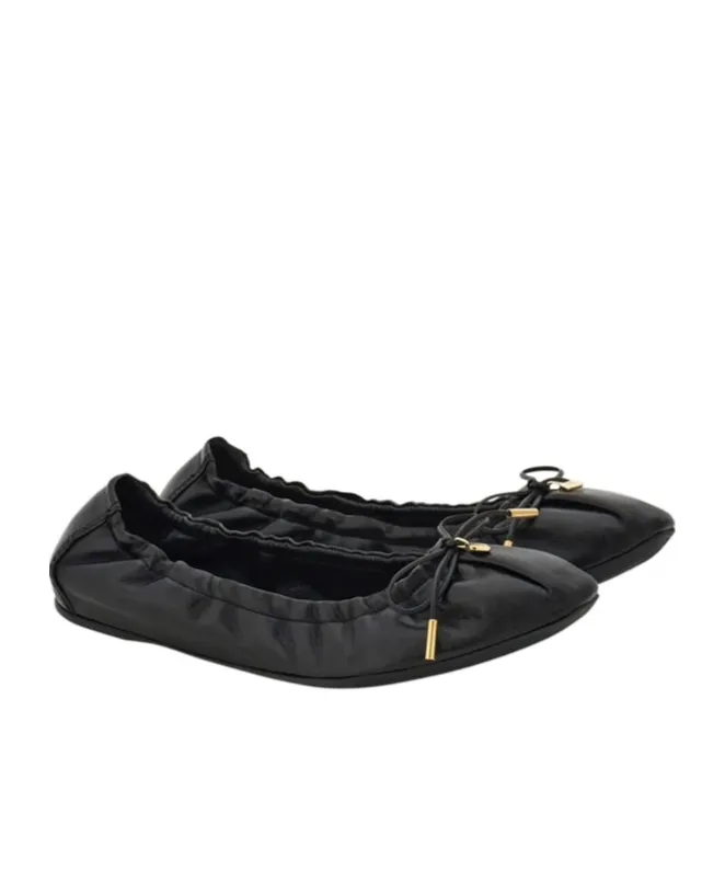 Leather Ballerina Shoes