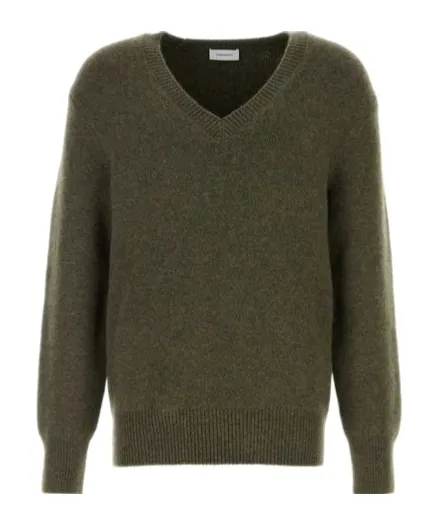 V-Neck Knitted Jumper