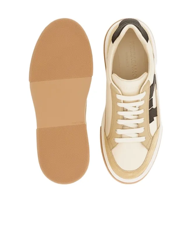 Gancini Ornament Low Top Sneakers