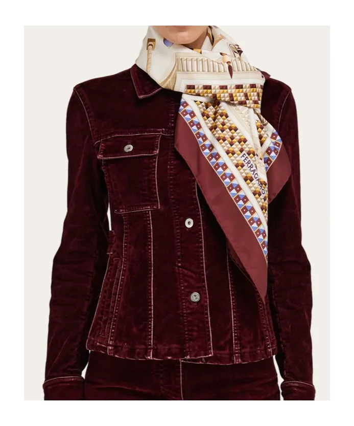 Nadir Printed Scarf