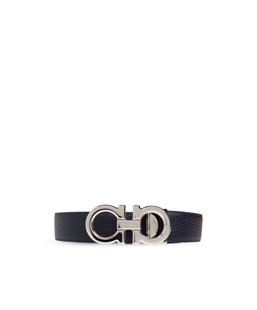Gancini Plaque Belt