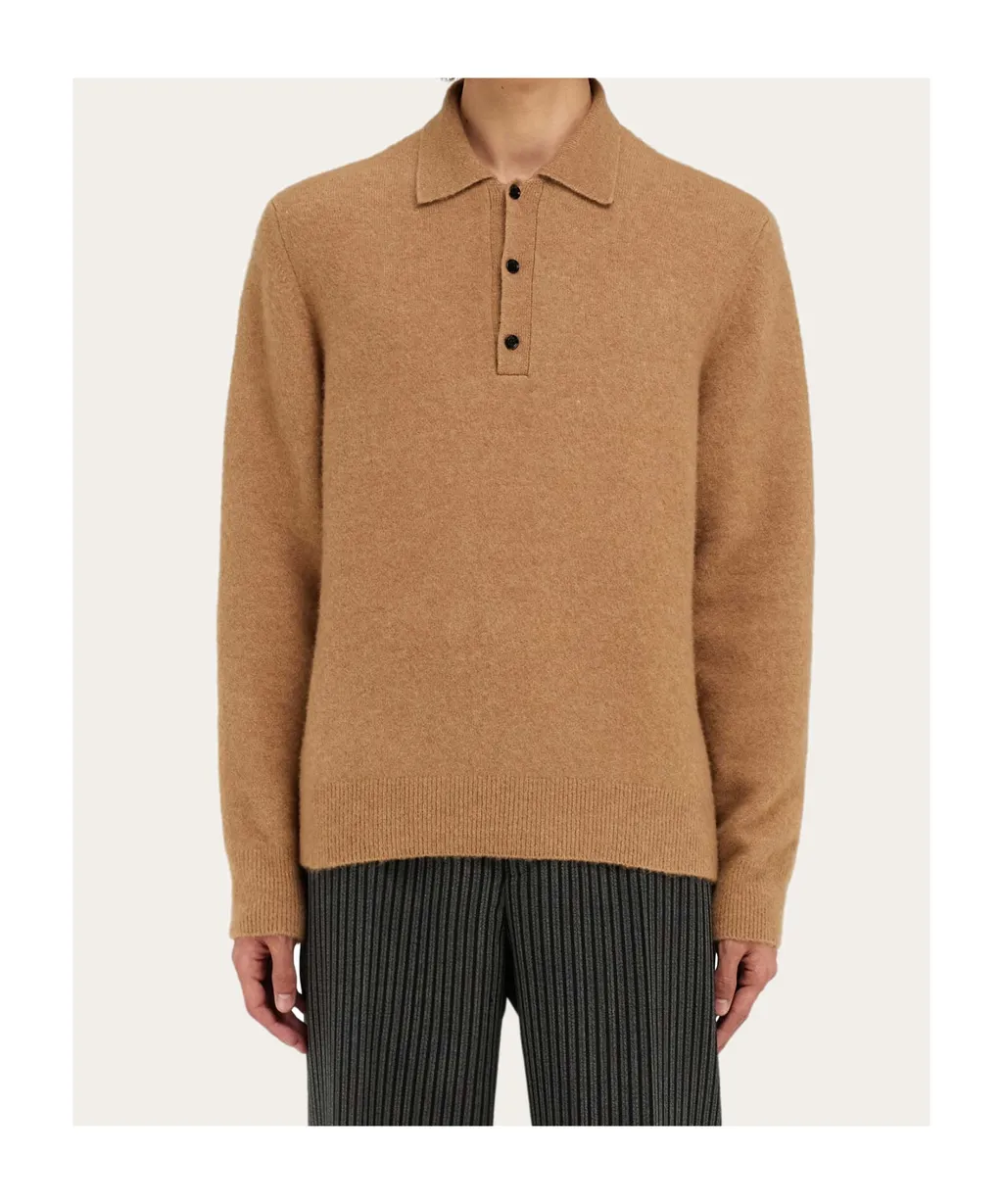 Knitted Polo Shirt