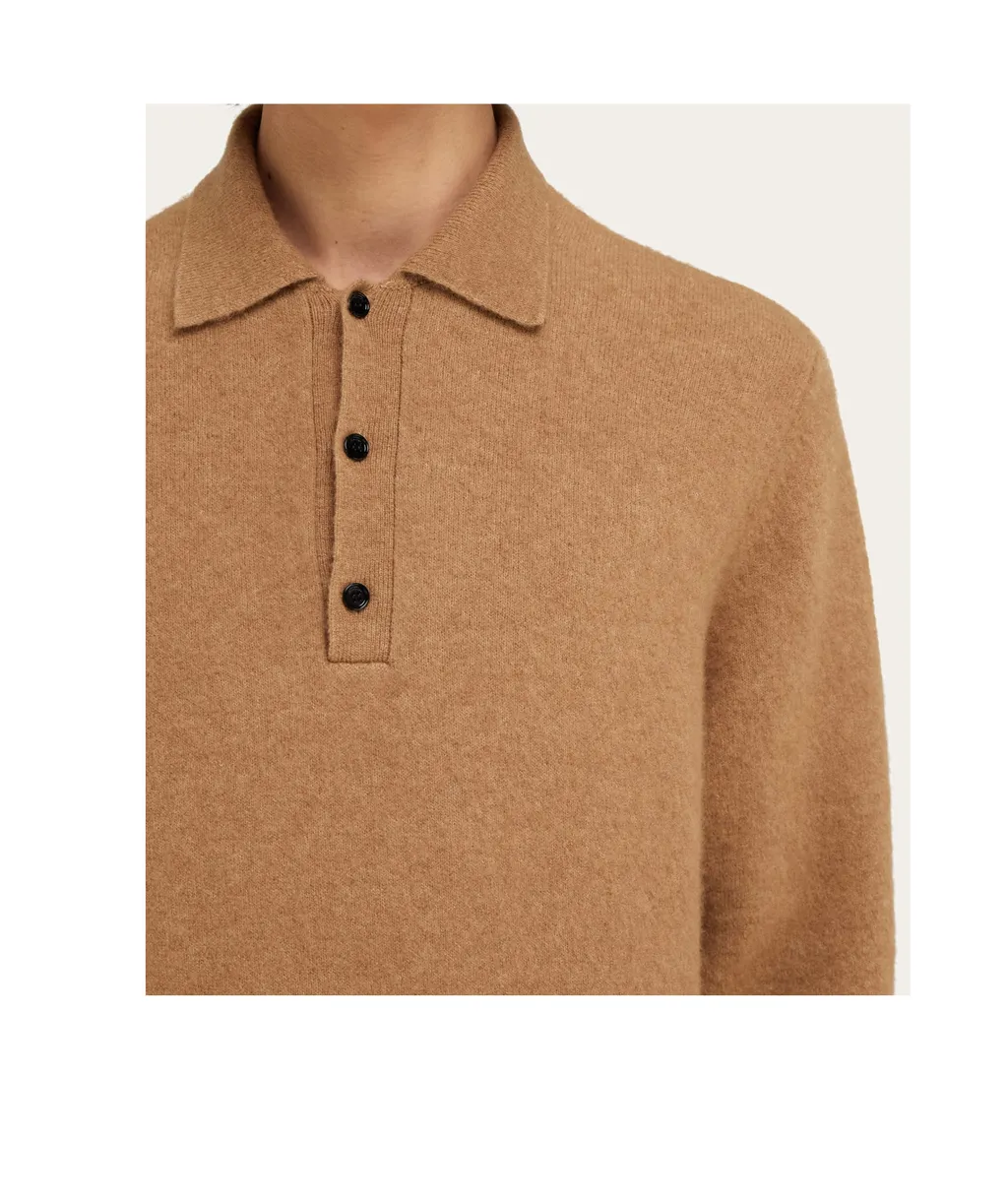 Knitted Polo Shirt