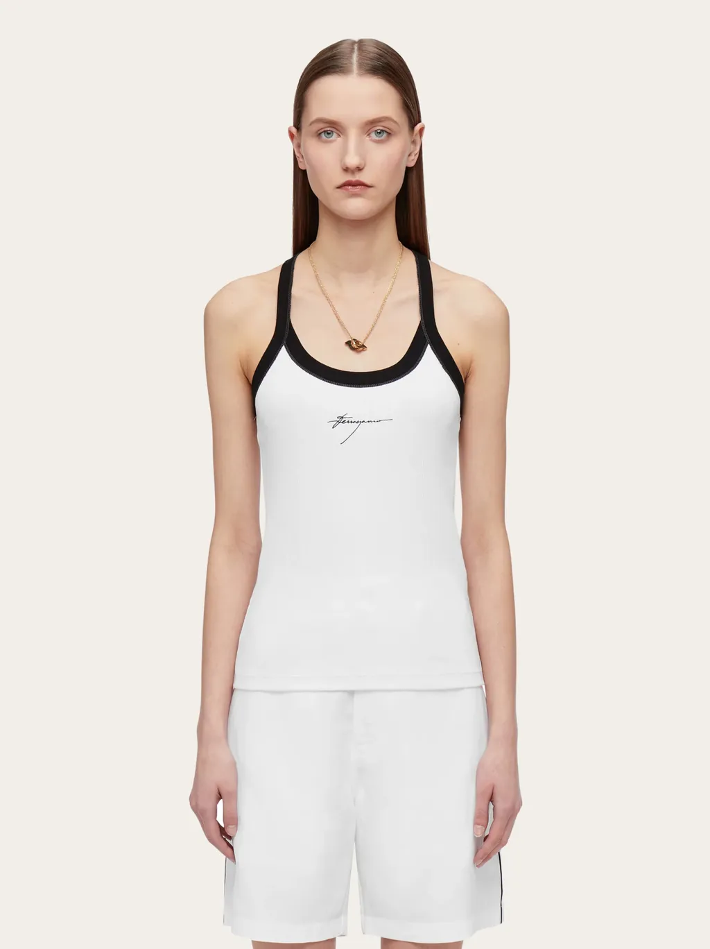 Logo Embroidered Vest