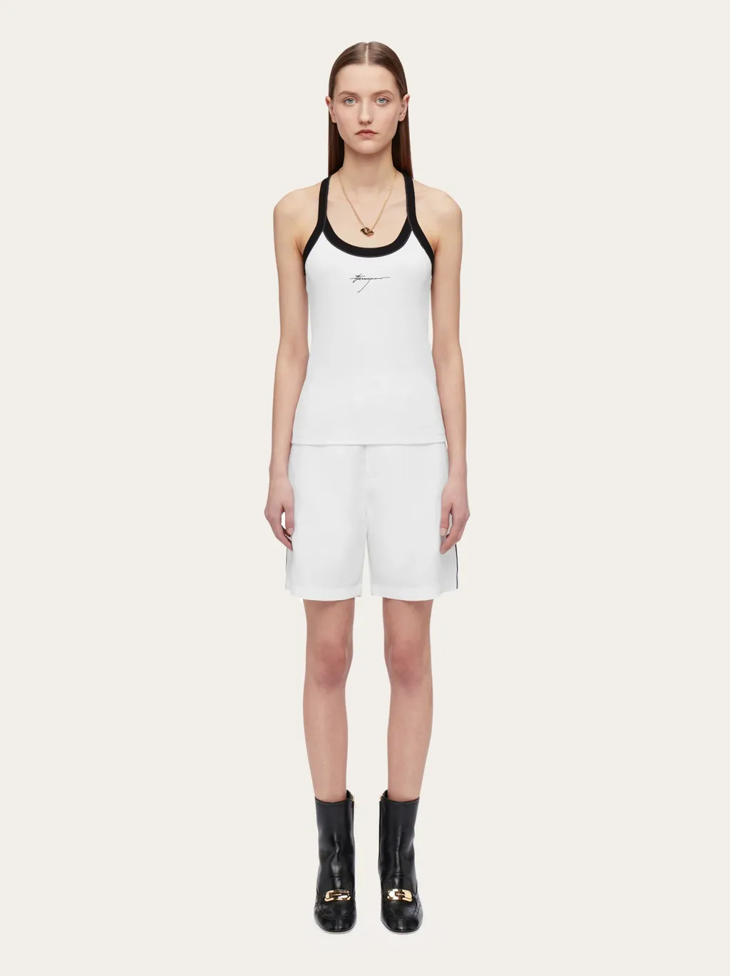 Logo Embroidered Vest