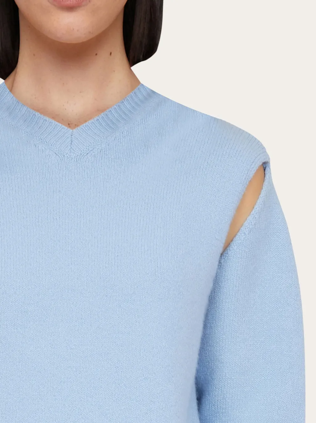 V-Neck Cashmere Sweater