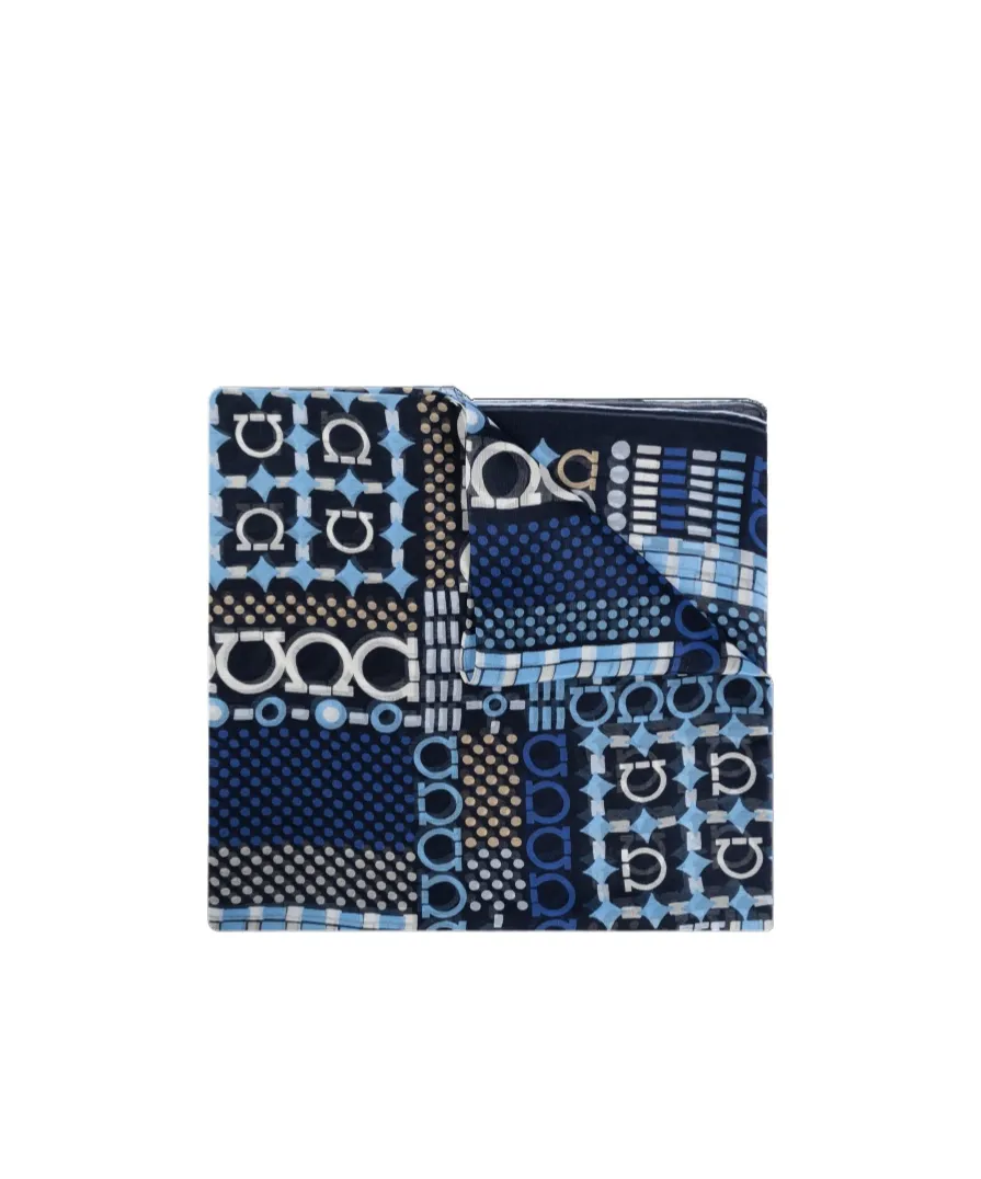 Pattern Silk Scarf