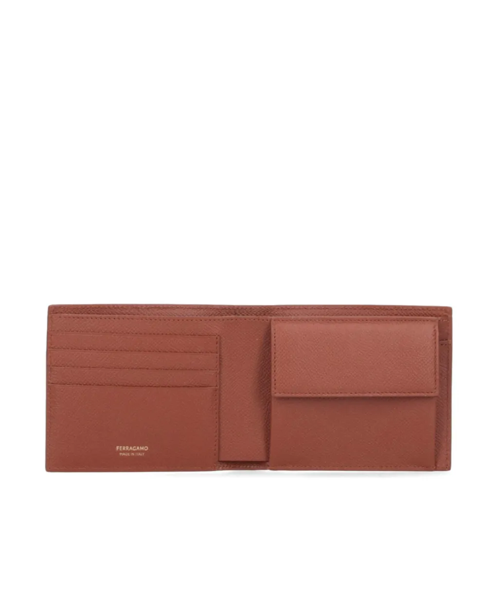 Gancini Plaque Bi-Fold Wallet
