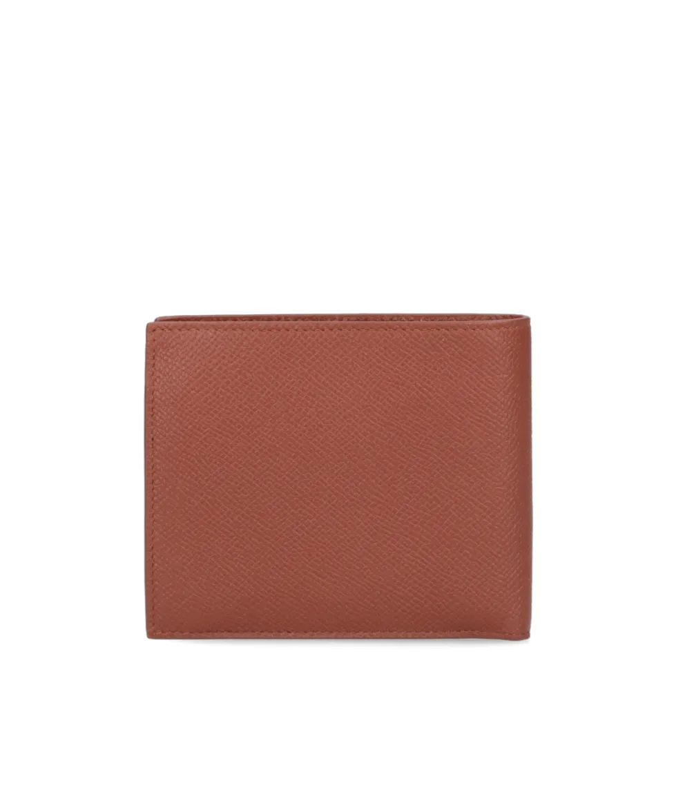 Gancini Plaque Bi-Fold Wallet