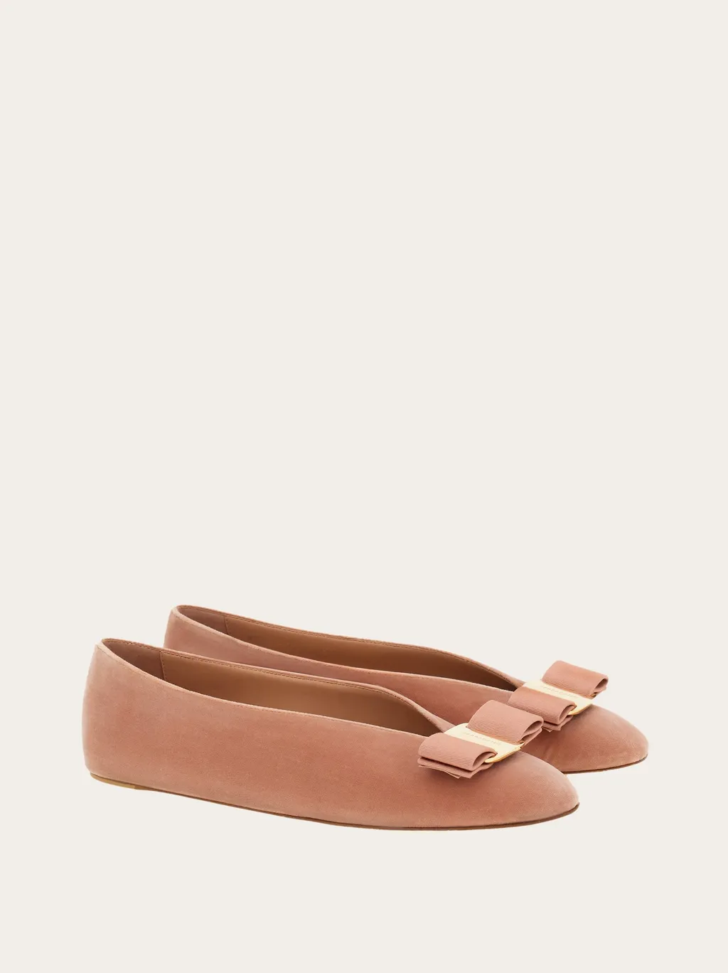 Bow Detailed Slip-On Ballerina Shoes