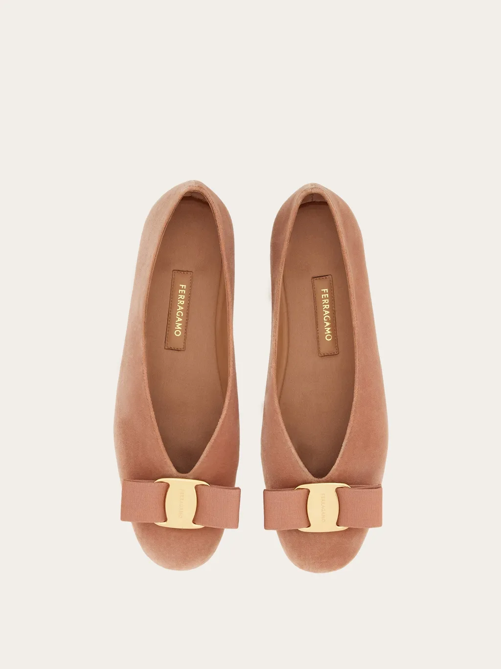 Bow Detailed Slip-On Ballerina Shoes