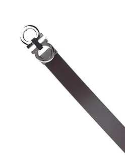 Logo-Engraved Reversible Belt